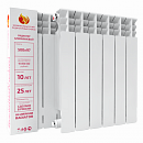 Радиатор алюминиевый НРЗ 500/100 - 10 (Россия) по цене 7900 руб.